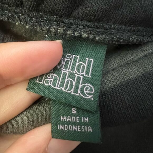 NWT Camo High Rise Waist Fleece Sweatpant Jogger Pant Sz S Wild Fable - Picture 9 of 11